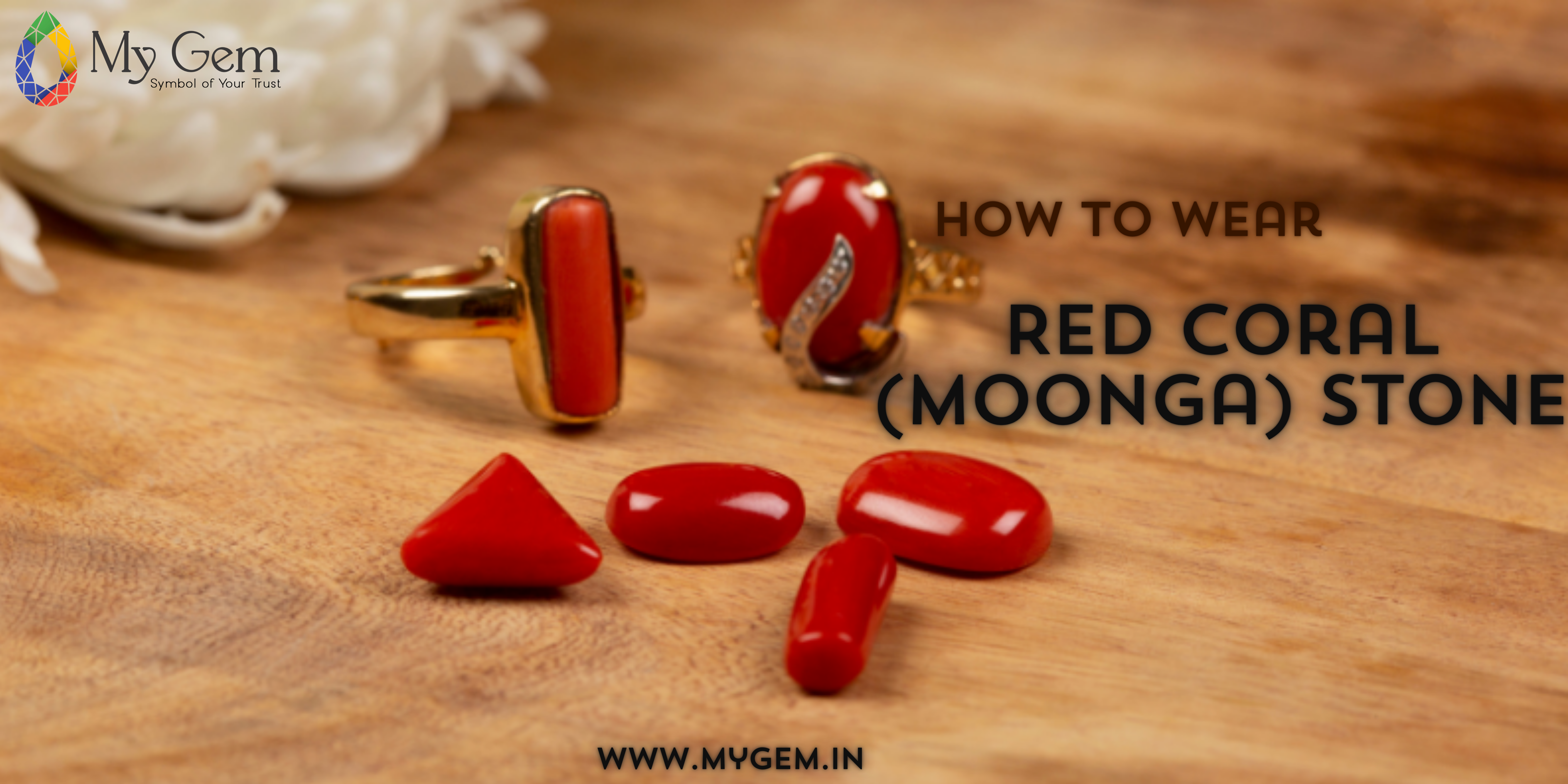 How to Wear Red Coral (Moonga) Stone